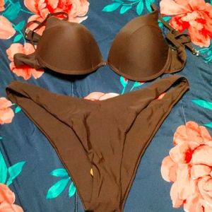 Matte swim bikini size XL
